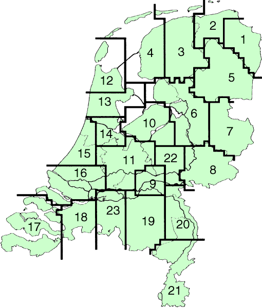 FLORON districten